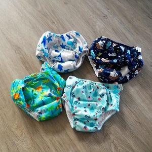 Swim diapers size 4t (4 pairs)